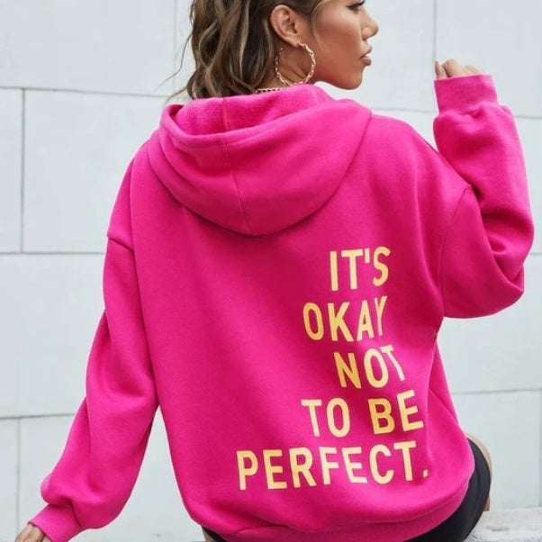 Oversize Felpa met Modeprint