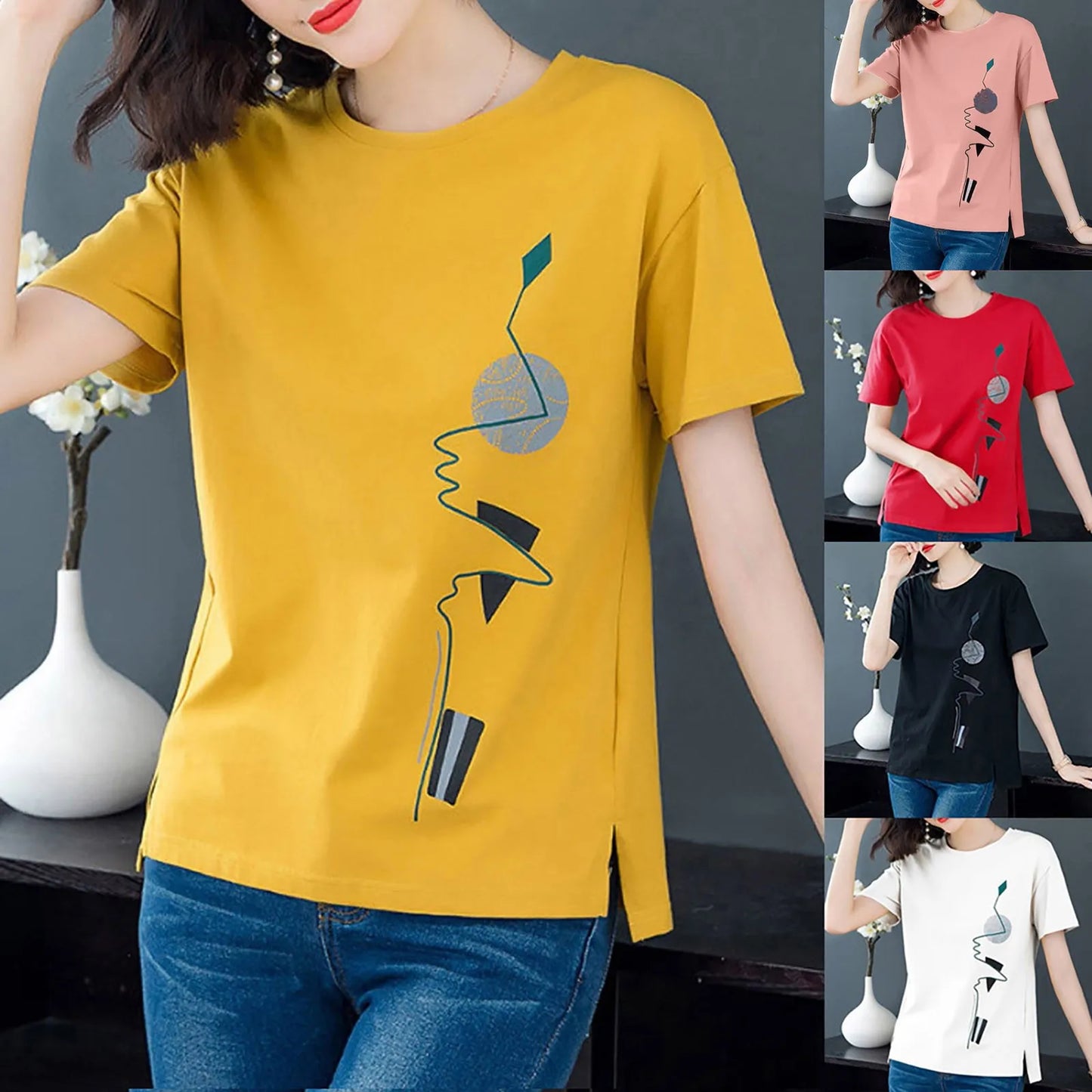 Vrouwelijke Zomerblouse Elegant en Luchtig