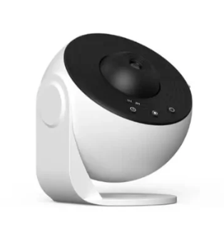 Sterrenprojector voor Slaapkamer LED Galaxy Projectorlamp met Timer Zwart/Wit