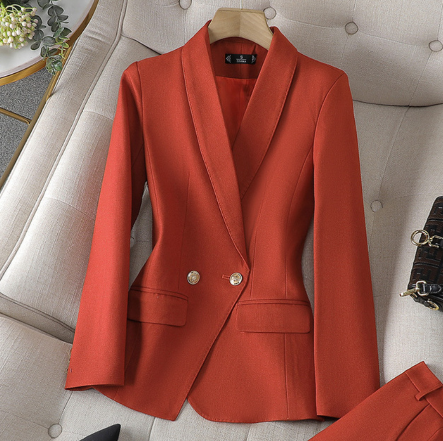Blazer Broek Set voor Dames Elegant en Stijlvol