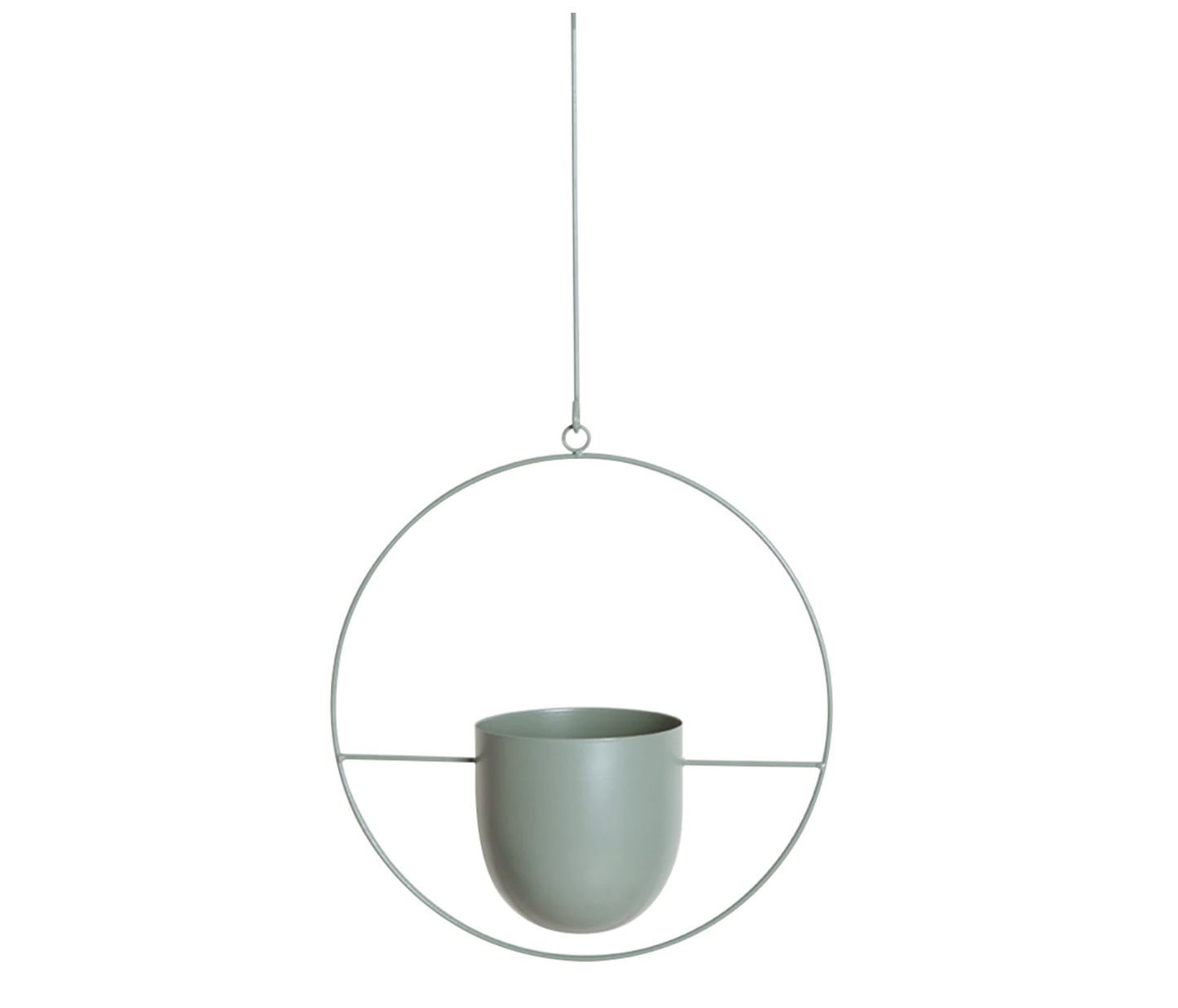 Wandplantenhouder met Minimalistisch IJzeren Frame voor Hangplanten