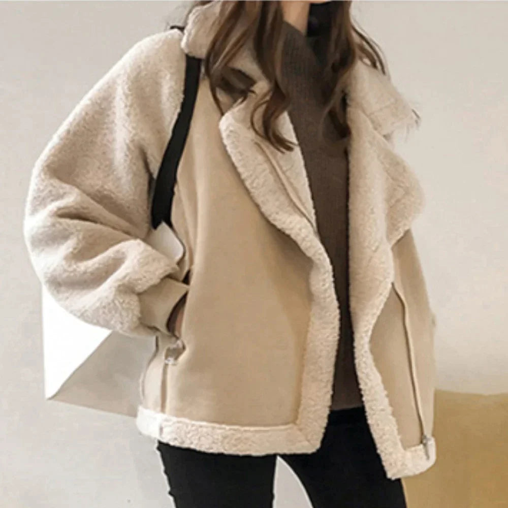 Vrouwen Donzen Jas Warm Bontlook Dik Isolatie