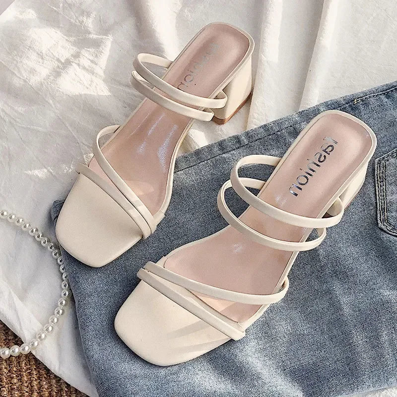 Elegante Zomer Sandalen Hakken voor Vrouwen