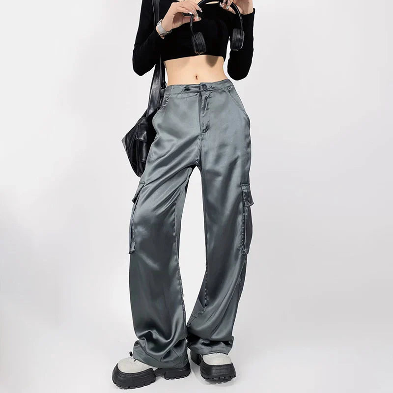 Brede Joggers Pijpen Broek Comfortabel