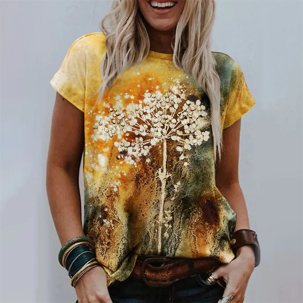 Zomer T-shirt Vrouwelijk Stijlvol Zenith
