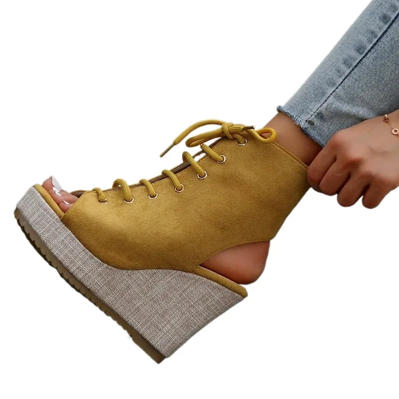 Luxe Sandalen Aurora Goud Leer Zomer