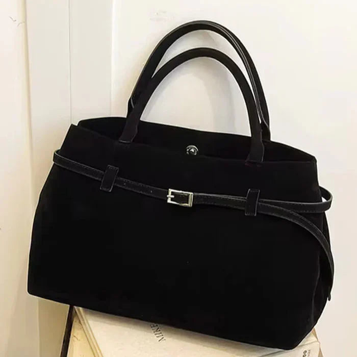 Vegan Suede Schoudertas Luxe Design voor Dames