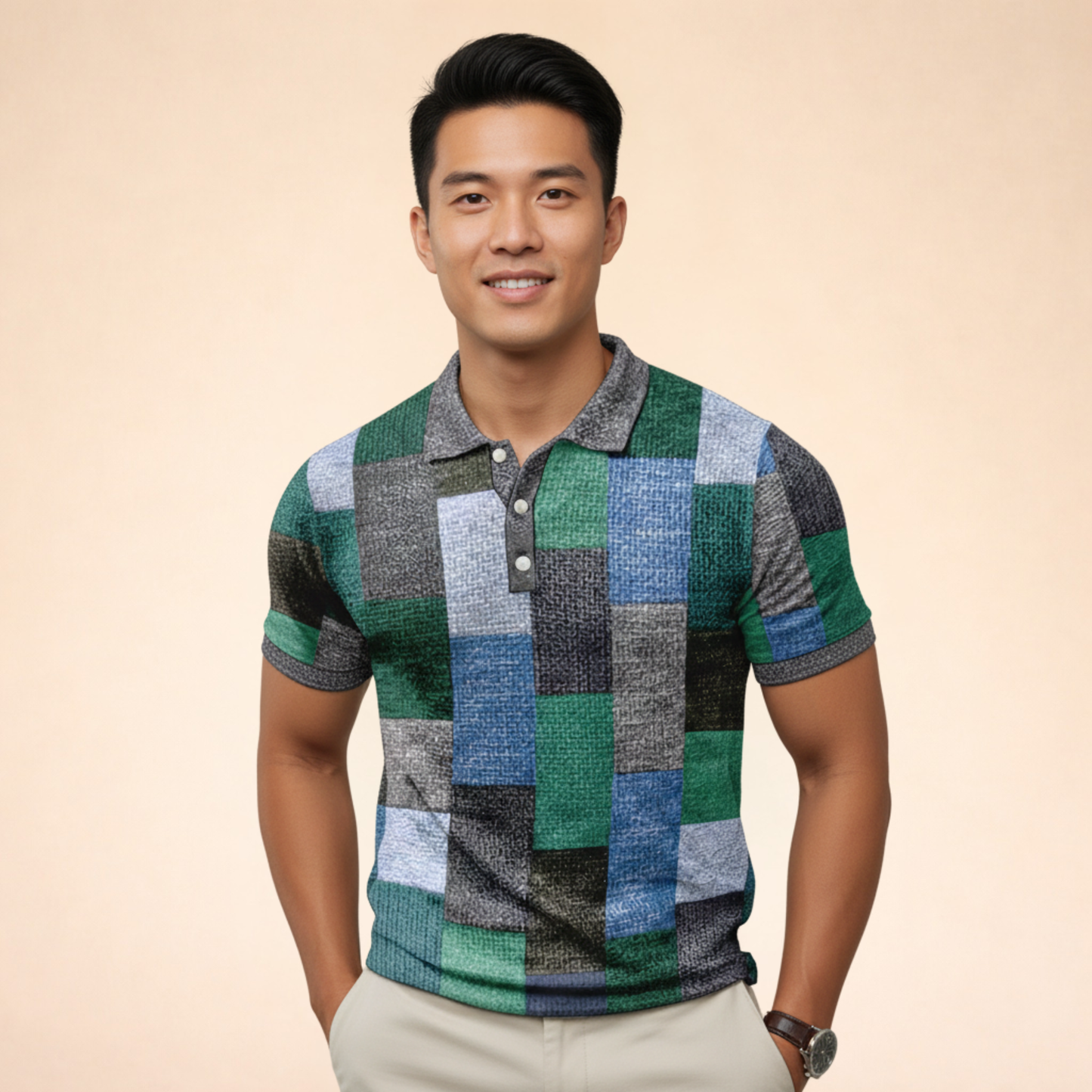 Timo | Heren Poloshirt – Levendig, Comfortabel & Veelzijdig 1