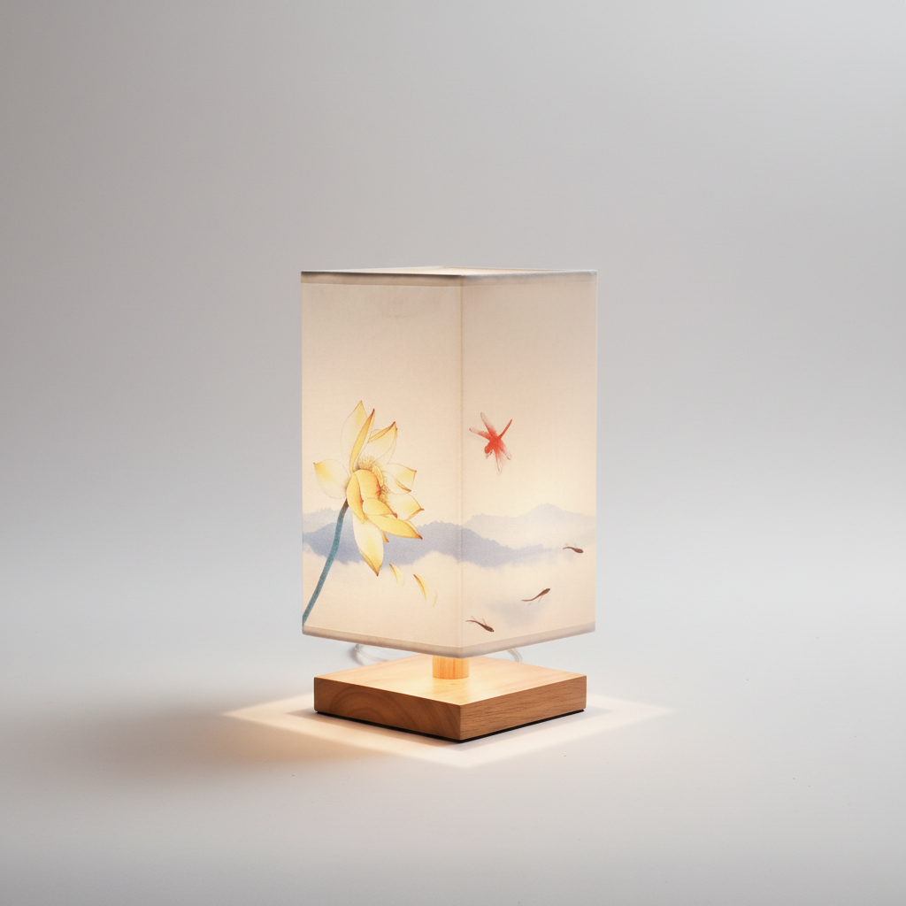 Tafellamp Bamboe Hout Naturel Japandi Minimalistische Slaapkamer Woonkamer Bureaulamp Scandinavisch Sfeerverlichting Nachtkastlamp