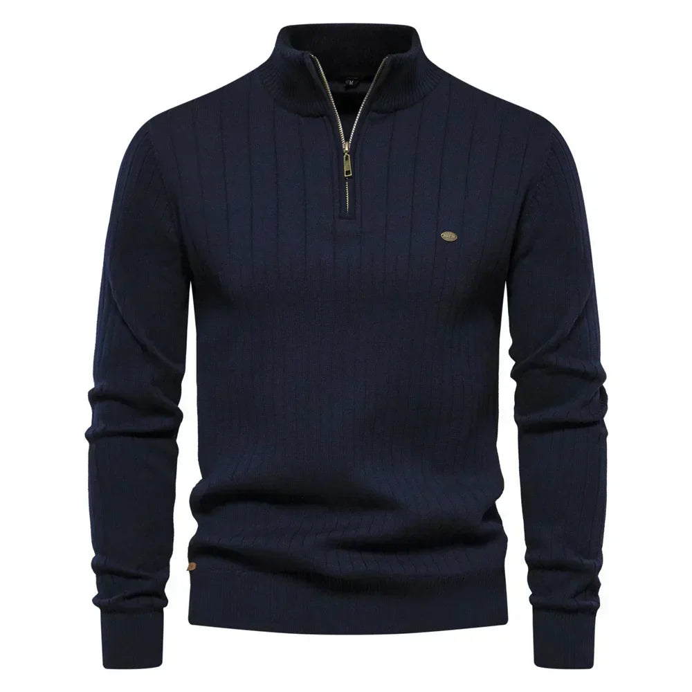 Herentrui Warm Fleece Half-zip voor Winter - StudioMarella