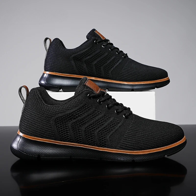 Lichtgewicht Heren Sneakers - Ademende en Comfortabele Loopschoenen