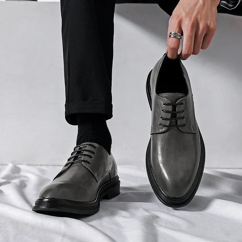 Handgemaakte Oxford Schoenen Luxe Leer Tijdloos Design