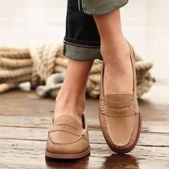 Klassieke Leren Instappers Heren Bruin Premium Loafers Comfortabel Leder Herenschoenen Casual Formeel Mocassins