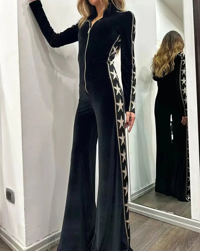Elegante Tuta met Wijde Broek