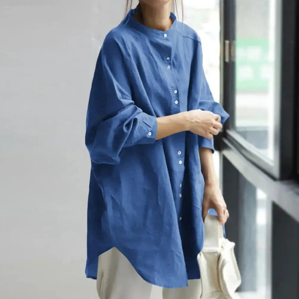 Dames Blouse Lange Mouw Stijlvol Elegance