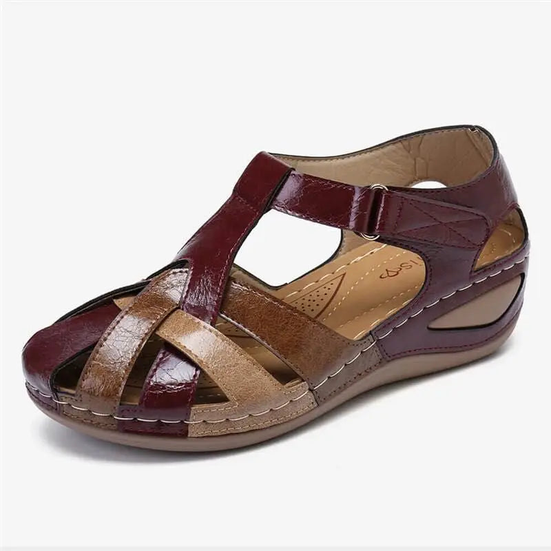 Zomer Sandalen Lage Hakken Comfortabele Mode Dameschoenen