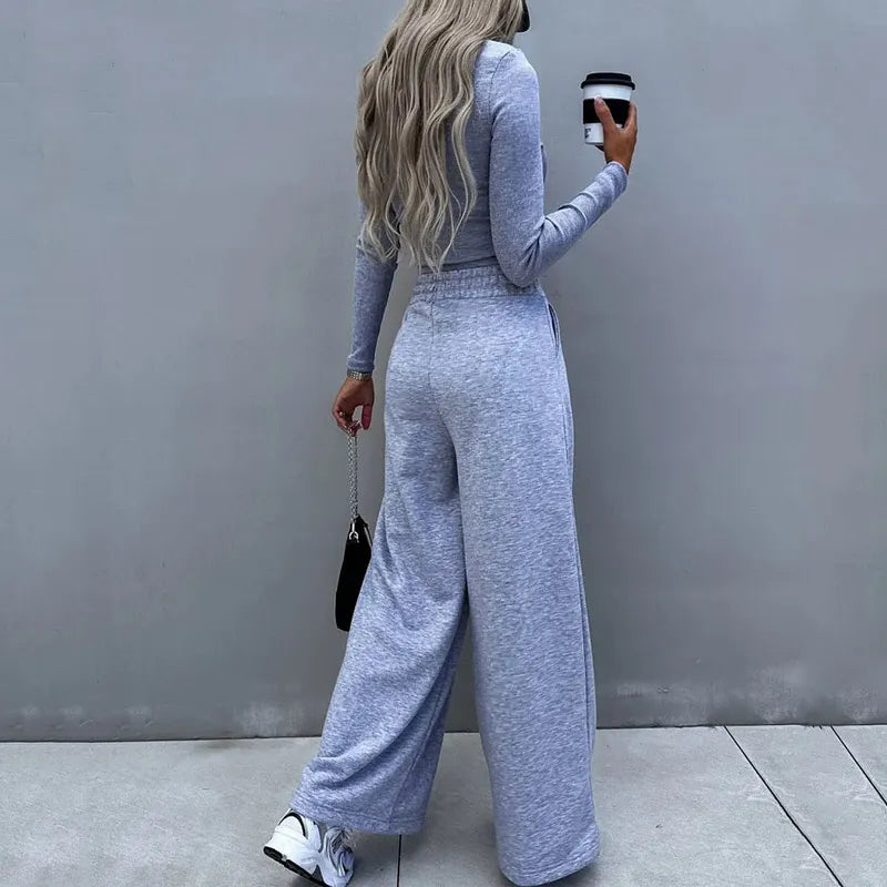 Vrouwelijke 2-Delige Set Casual Kleding