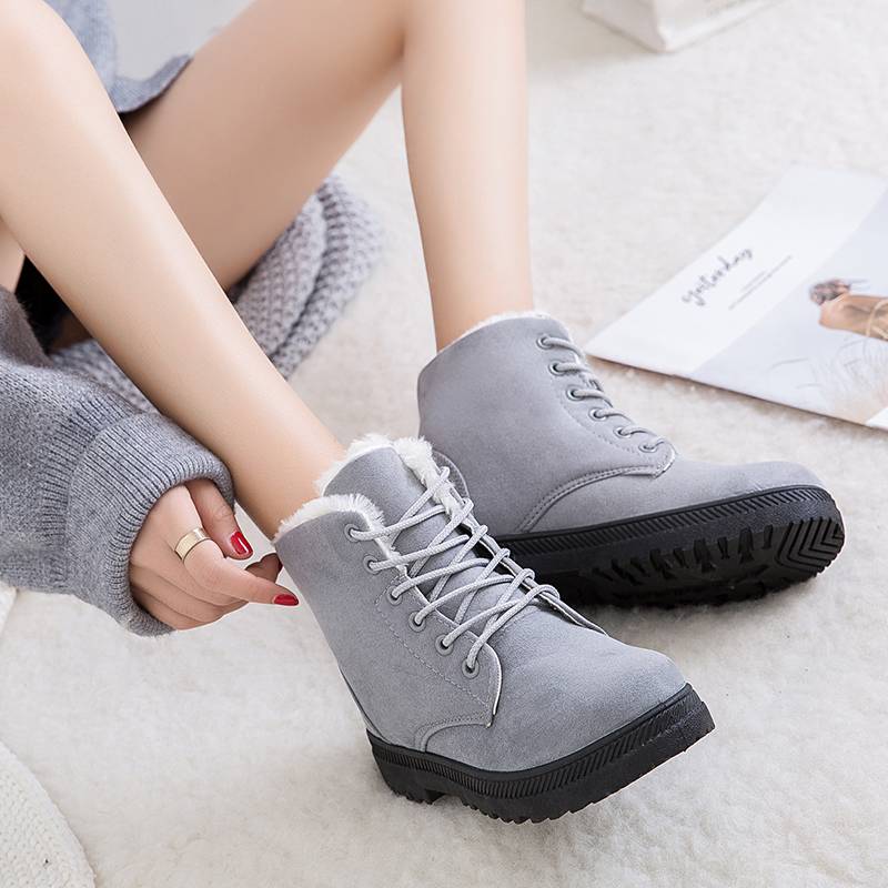 Wille Women's Winter Boots | Soft Suede with Faux Fur Lining 1