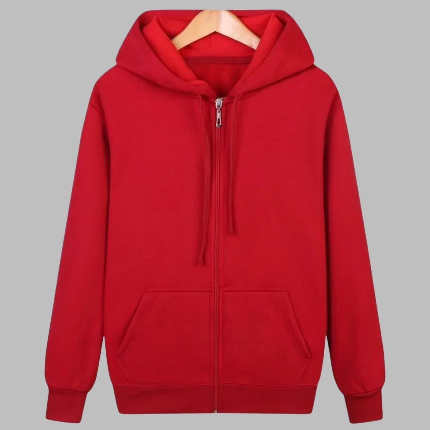 Willem Heren Hoodie | 100% Katoen, Comfortabele Ritssluiting, Casual 2