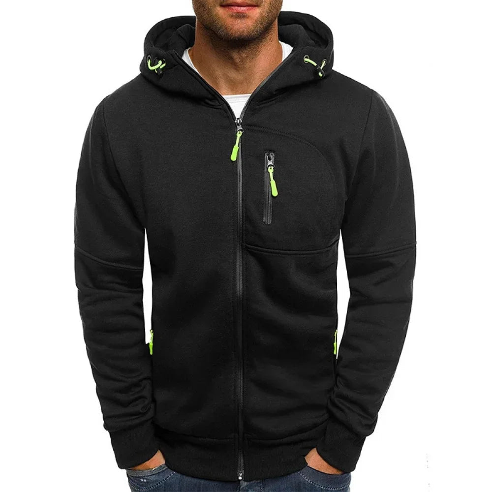 Willem Heren Hoodie | Comfortabele Rits, Nauwsluitende Pasvorm 4