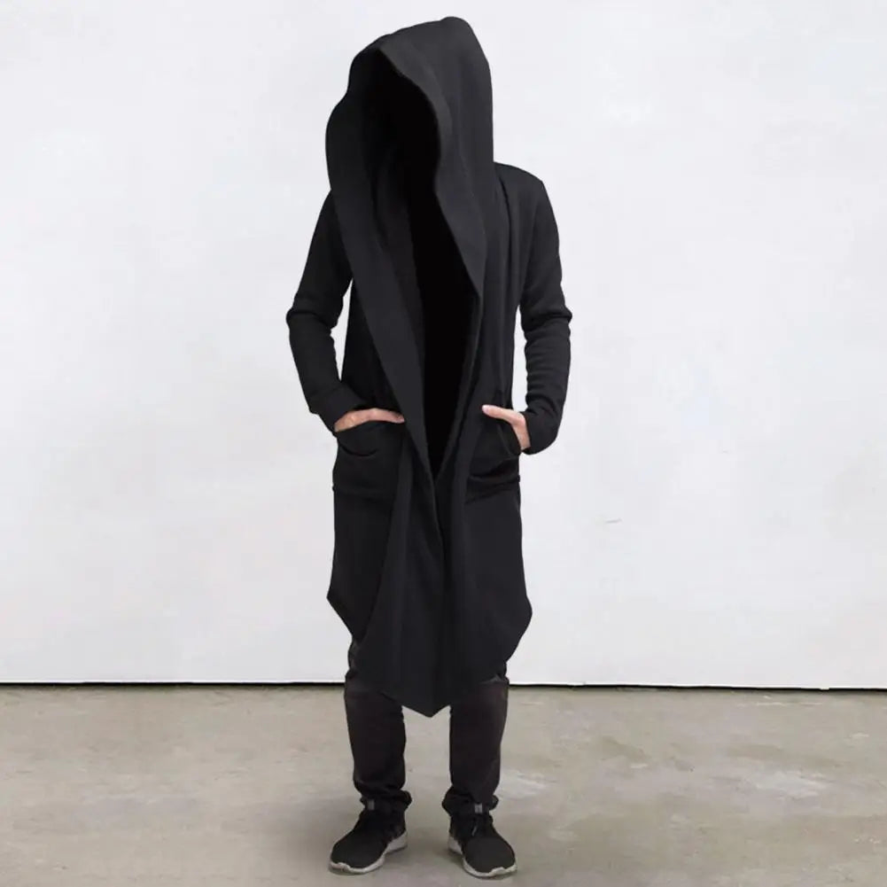 Willem Heren Vest | Gotische Stijl met Capuchon, Katoenmix 6