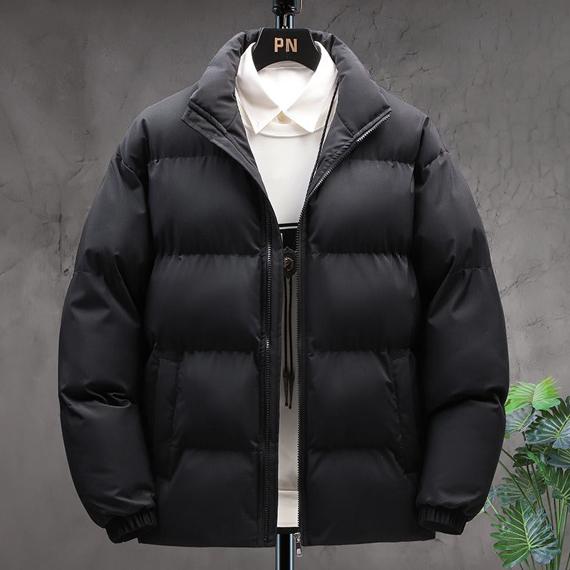 Willem Heren Winterjas | Katoen met Fluweelachtige Voering, Casual 5