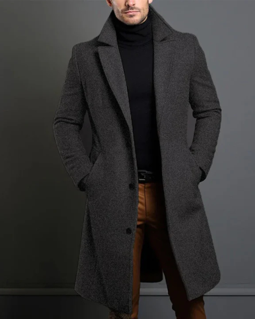 Heren Overjas Warm Waterdicht Winddicht Parka