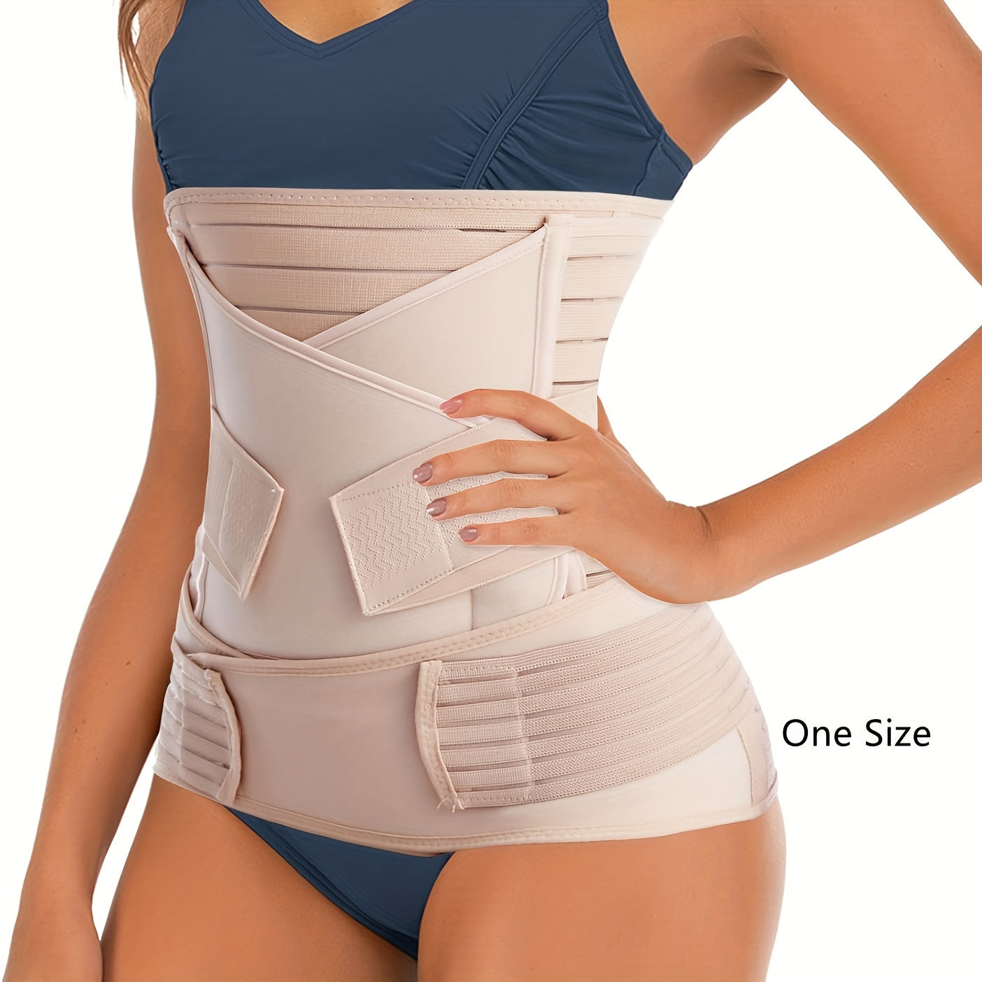 3-in-1 Postpartum Buikband – Verstelbare Herstelband voor Buik, Taille & Bekken