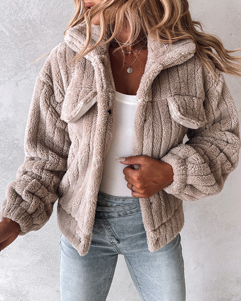 Dames Teddyjas Warm Zacht Bontlook