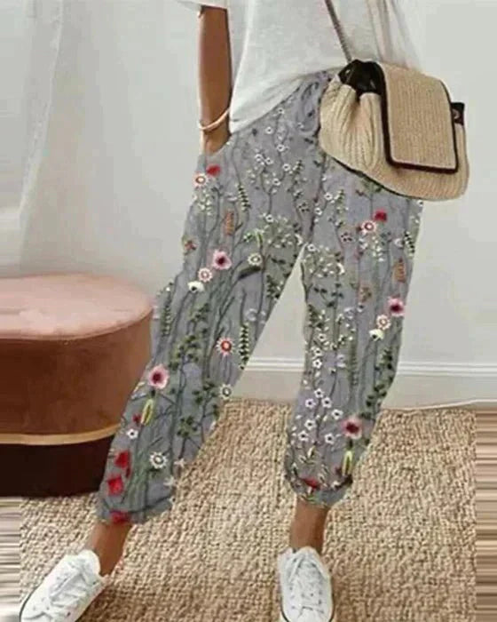 Dames Broek Comfortabele Casual Fit