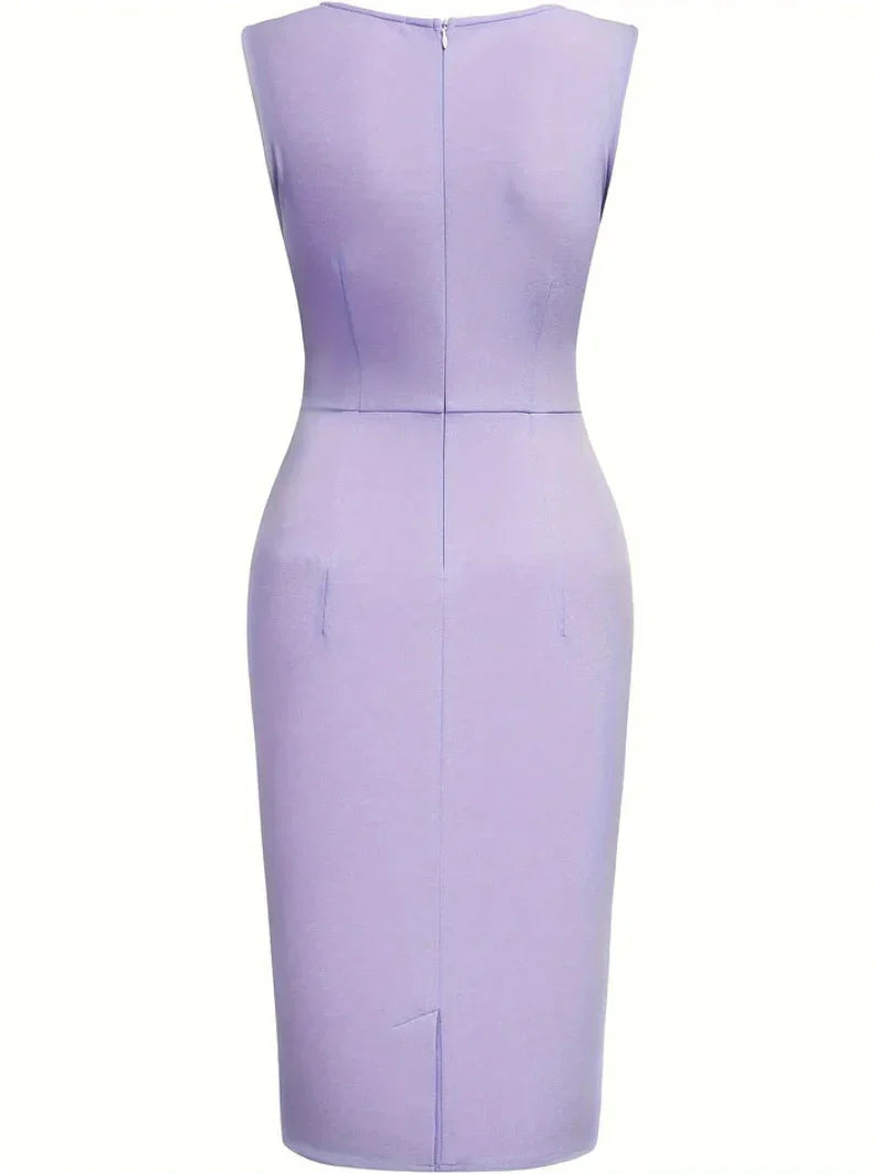 Dames Bodycon Jurk Zonder Mouwen - Elegante Zomerjurk