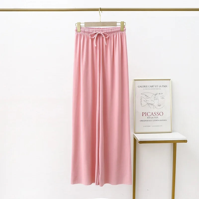 Zachte Gebreide Lounge Broek Comfortabel voor Thuis