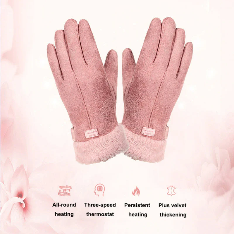 Touchscreen Winterhandschoenen Dames – Winddicht en Warm met Wolvoering voor Smartphone Gebruik