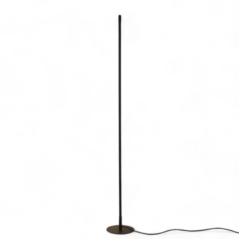 LED Vloerlamp Modern Minimalistisch Slank 140cm Metaal Zwart Warm Wit 20W Staande Lamp Woonkamer