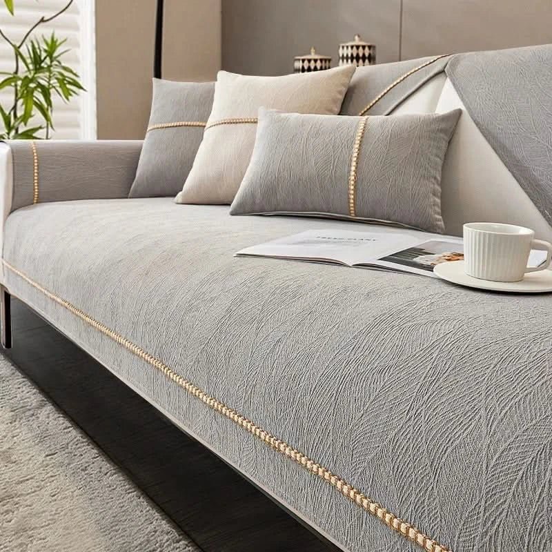 Bankbeschermer met Antislip – Linnen Bankhoes voor Bescherming & Comfort