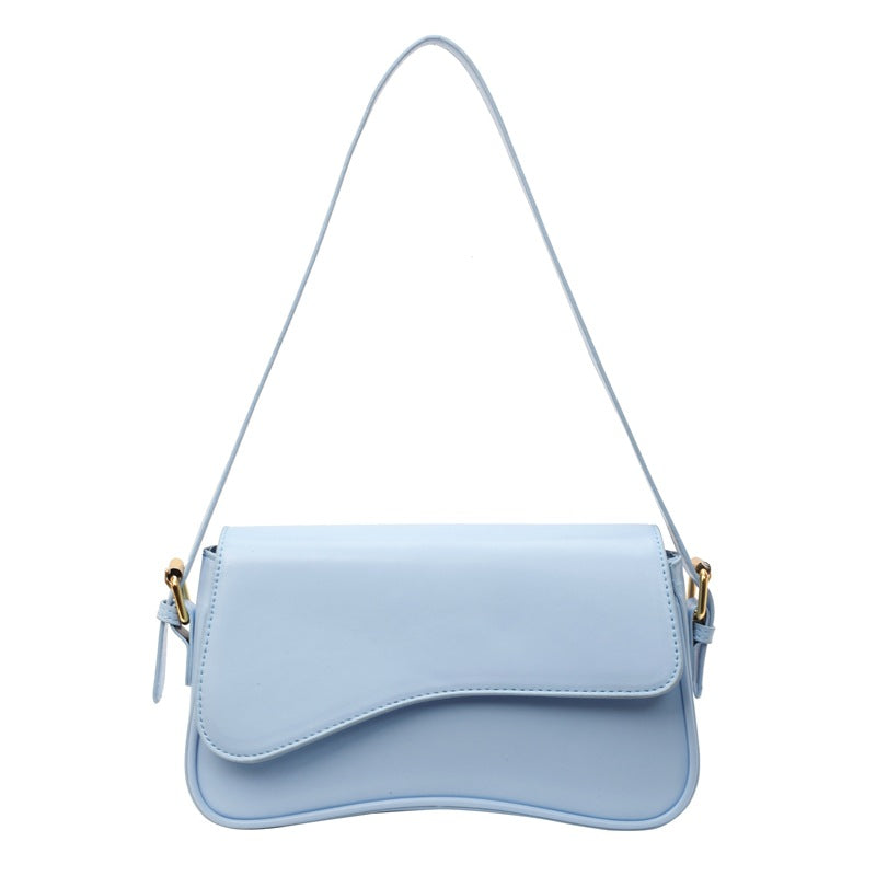 Dames Handtas Vegan Leer Golvend Design Elegante Stijl → Vegan Leer Handtas Dames Golvend Elegante Design
