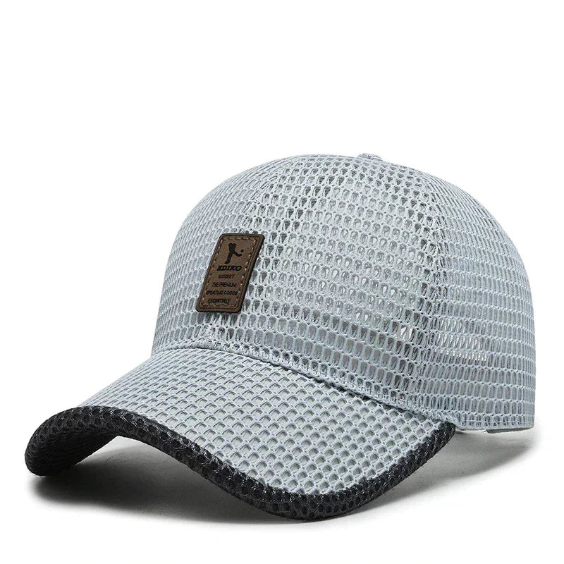 Luchtige Zomer Pet Mesh Verstelbaar Snapback Sportcap met Ademend Gaas