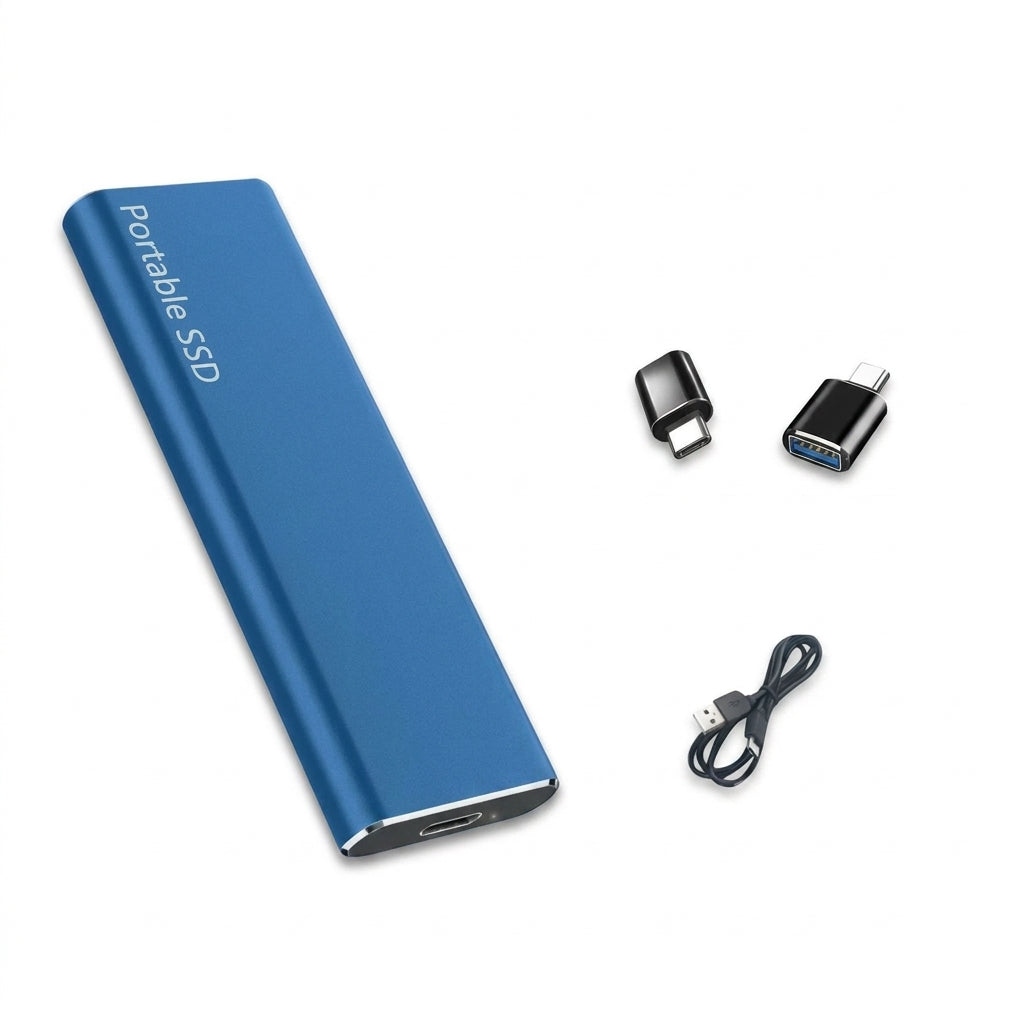 Externe SSD 4TB Blauw - 52388067213640