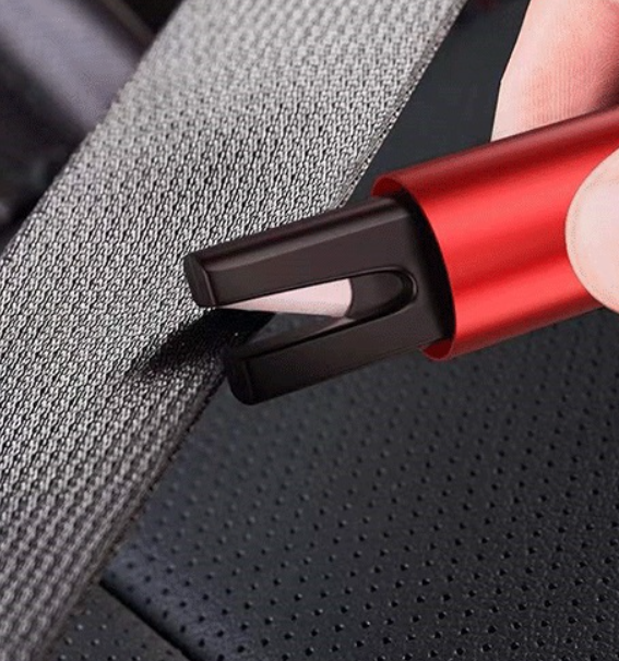 Veiligheidshamer Noodontsnappingshamer Gordelsnijder Auto Ruitbreker