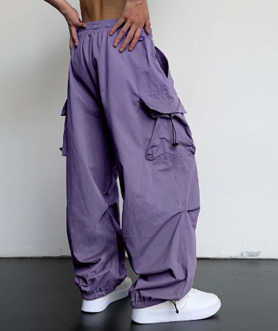 Heren Cargo Broek Wijd en Los Zittend Comfortabel