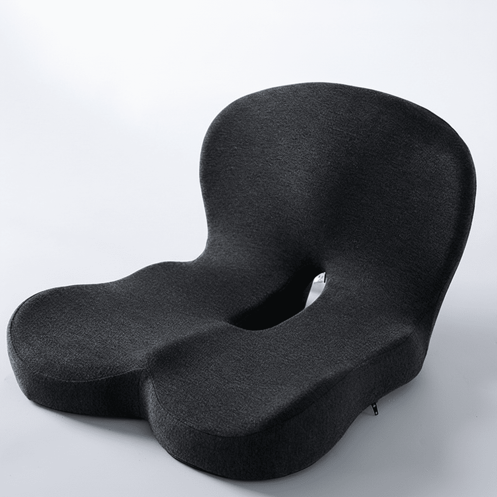 Ergonomic Memory Foam Seat Cushion for Back & Posture Support Ergo