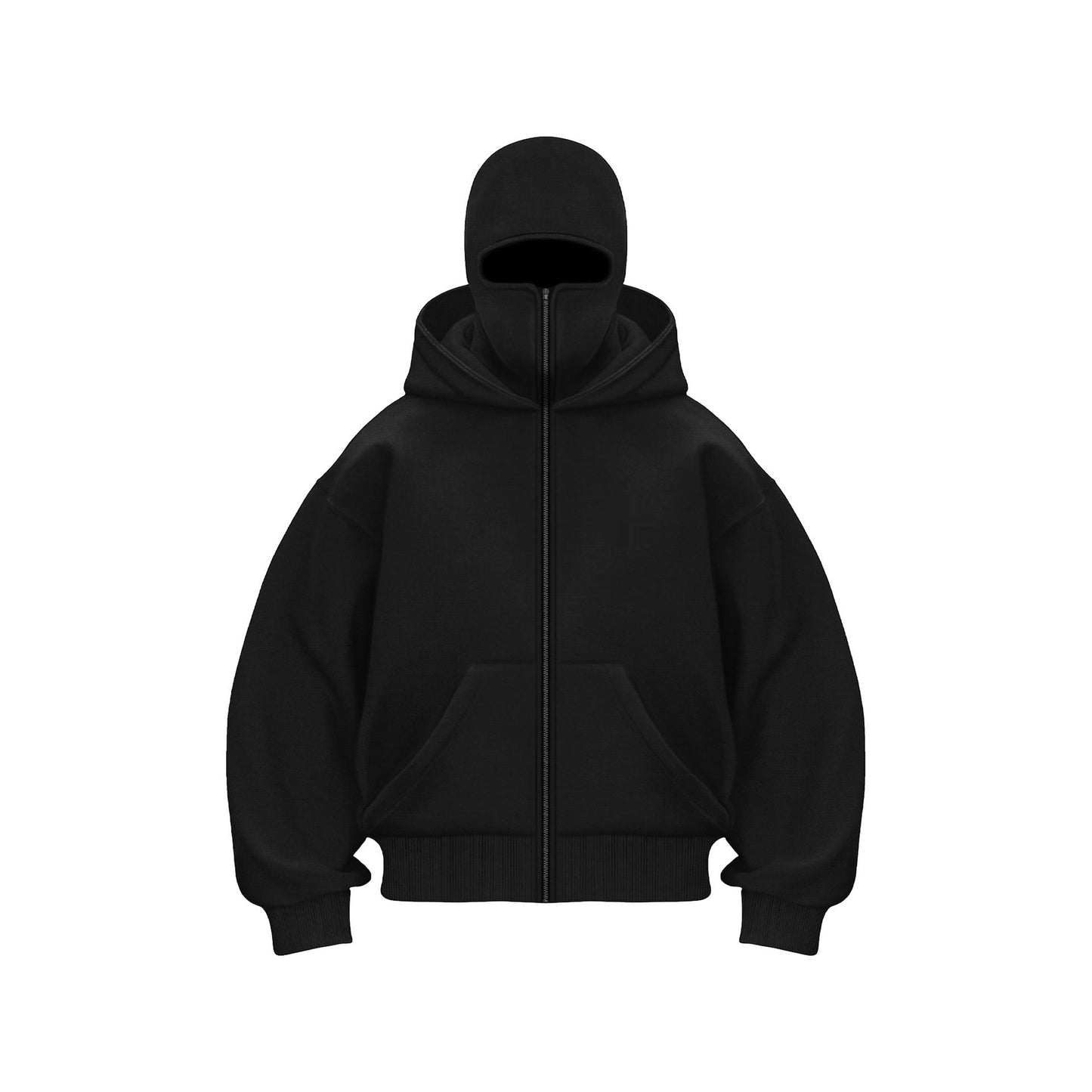 Heren Hoodie Zonder Kap met Korte Mouwen
