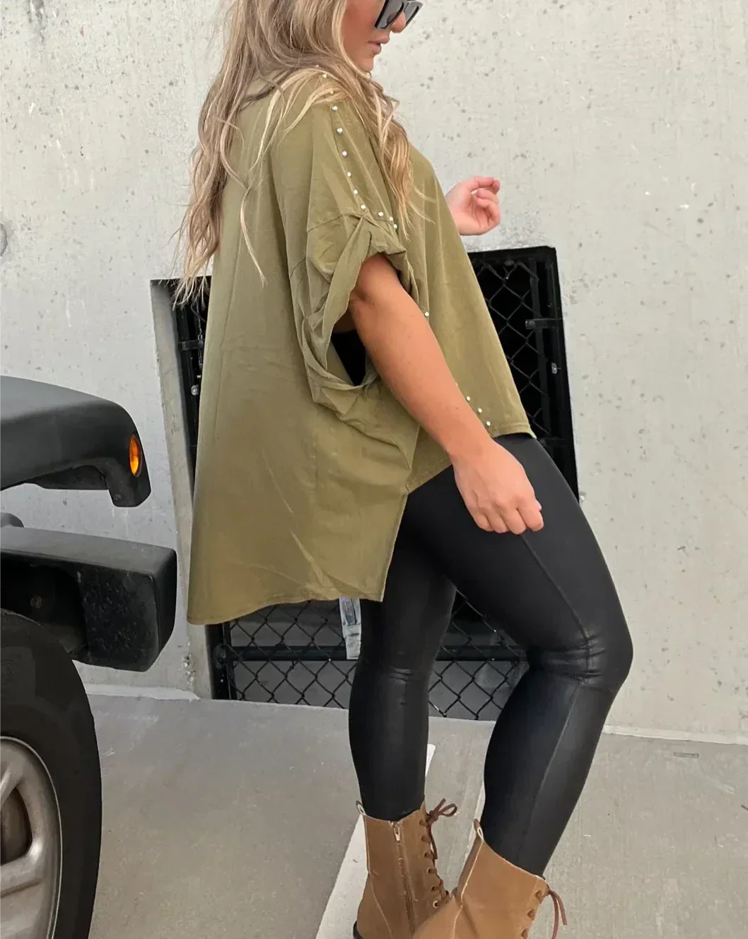 Dames Top Oversized Losse Comfortabele Fit