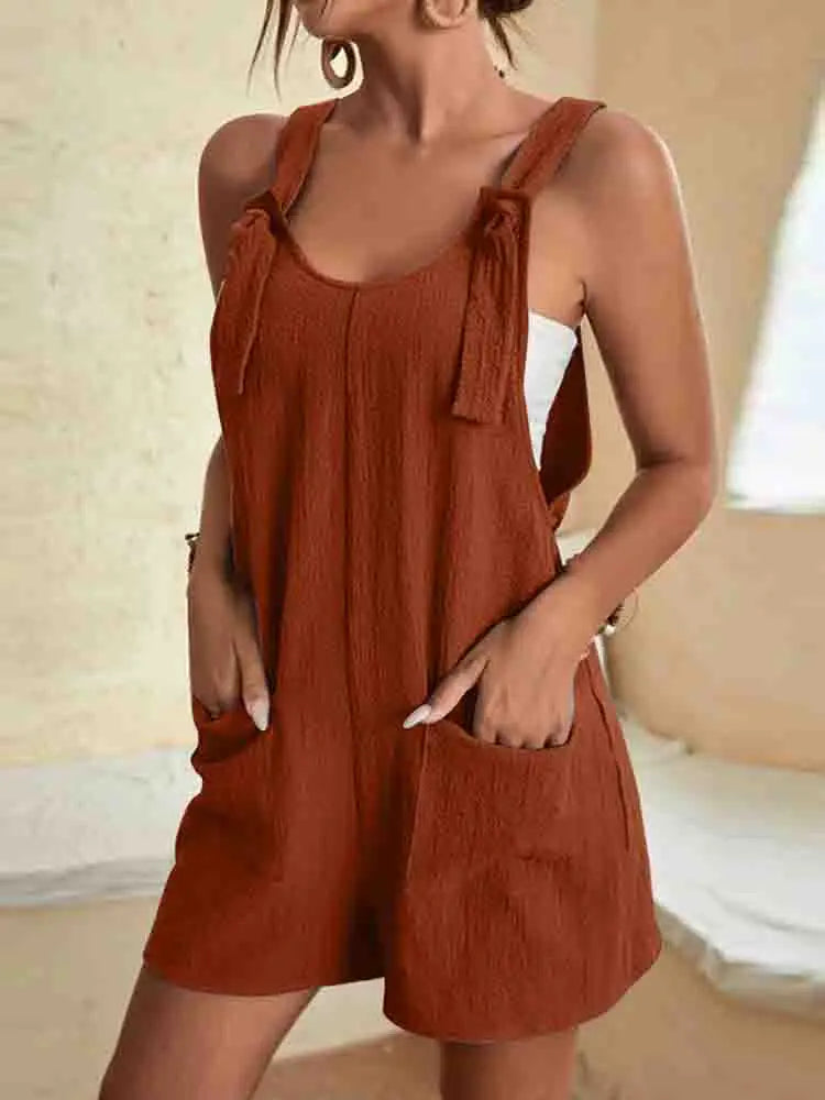 Vrouwelijke Jumpsuit Zomerjurk Comfortabel Licht