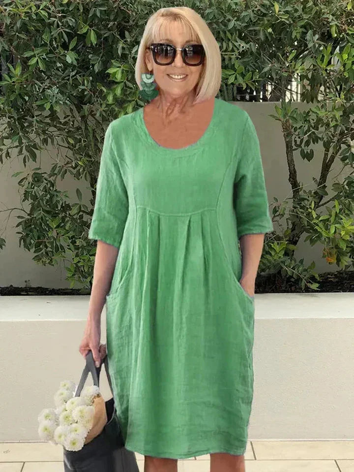 Zomerjurk Comfortabel met Tasjes