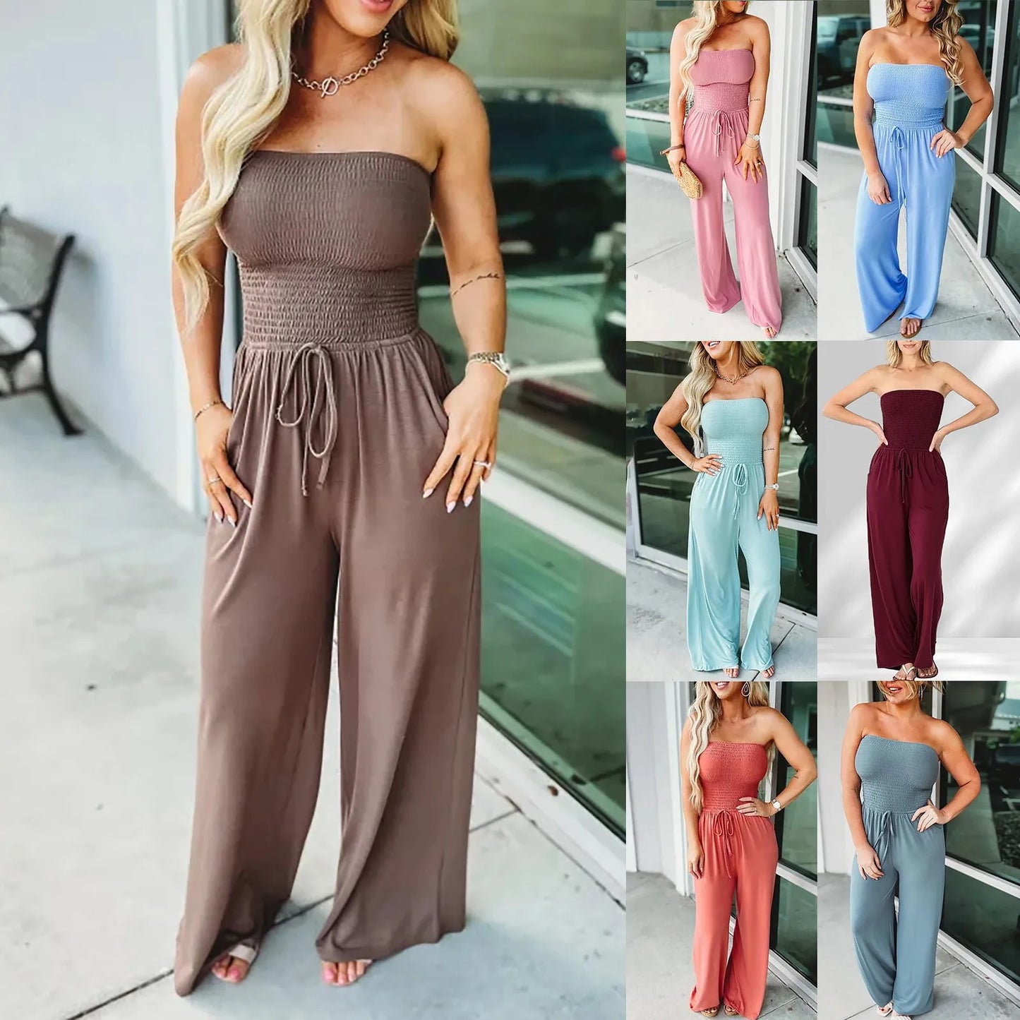 Dames Jumpsuit Elegante Zwarte Jurk met Mouwen