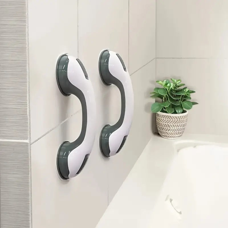 Veiligheidssteun voor Badkamer met Zuignappen – Antislip Handgreep voor Douche & Bad