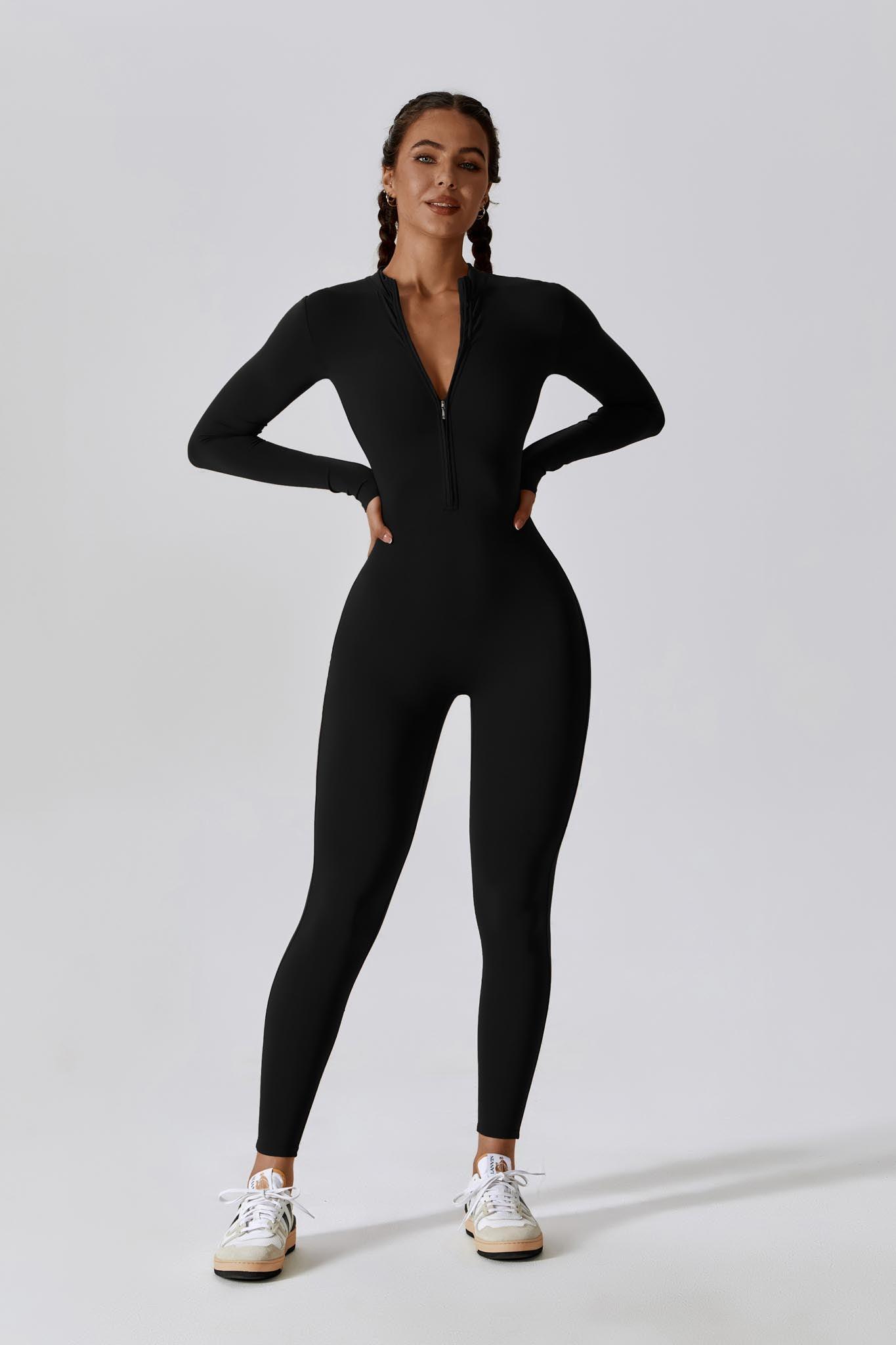 Vrouwelijke Jumpsuit Vormend en Stijlvol
