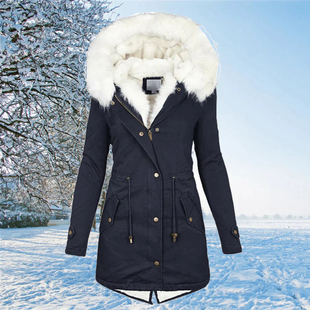 Dames Parka Oversized Jas met Kap