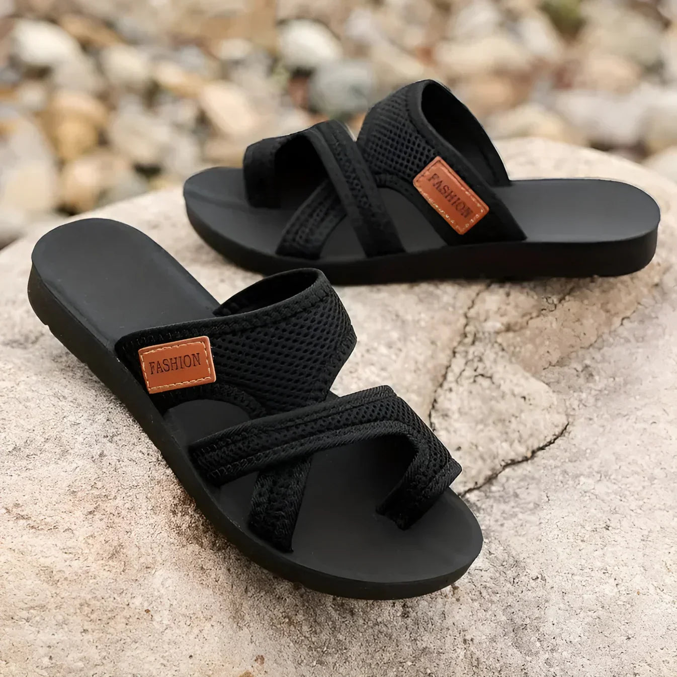 Dames Sandalen Met Gekruiste Bandjes